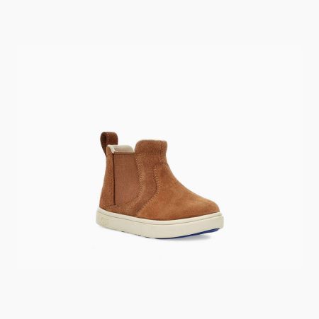 UGG Hamden II Brown Chelsea Boots for Toddlers (IETV91380)